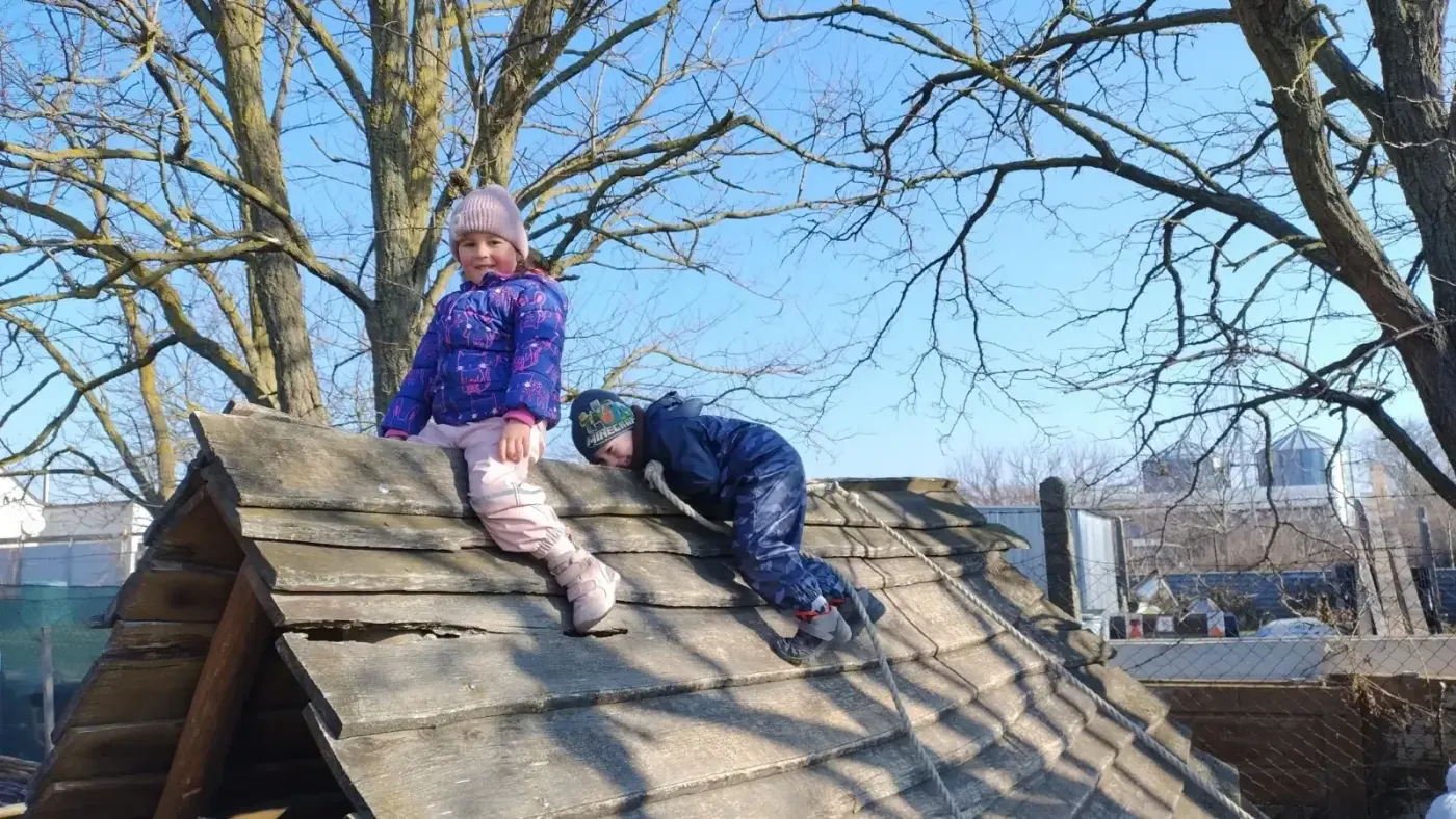 Na streche bunkra